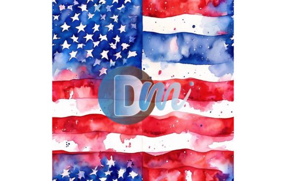 4th of July Seamless Pattern 116: Festive Design Asset