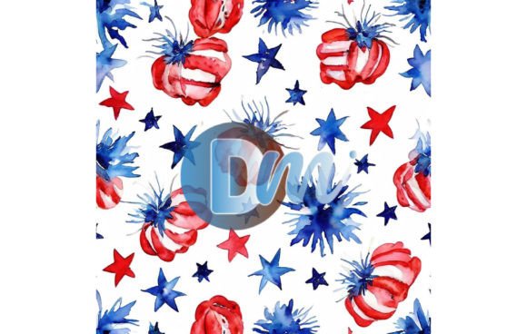 4th of July Seamless Pattern 150: A Practical Guide for Patriotic Design Projects