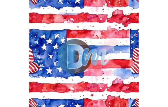 4th of July Seamless Pattern 2: Practical Applications for Holiday Design Projects