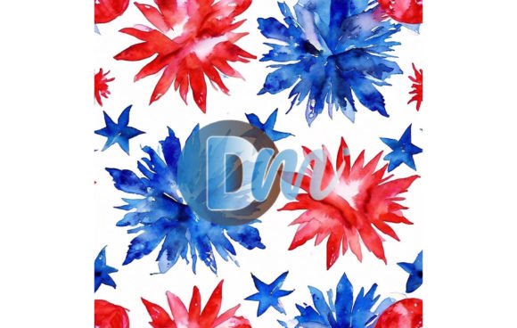 4th of July Seamless Pattern 9: Festive Design Guide