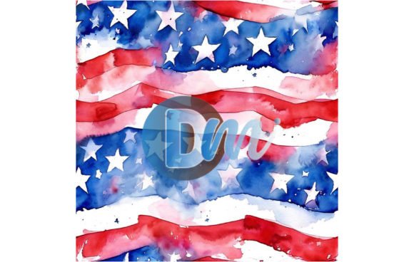 4th of July Seamless Pattern 96: Practical Applications for Holiday Design Projects