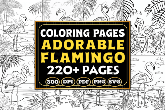 Adorable Flamingo Coloring Pages: Design & Usage