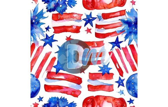 Evaluating 4th of July Seamless Pattern 111 for Patriotic Design Projects