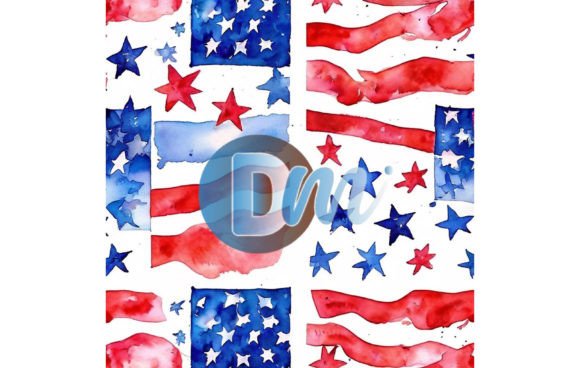 Evaluating 4th of July Seamless Pattern 38 for Professional Design Projects