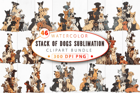 Getting the Best Results with Stack of Dogs Sublimation Clipart PNG