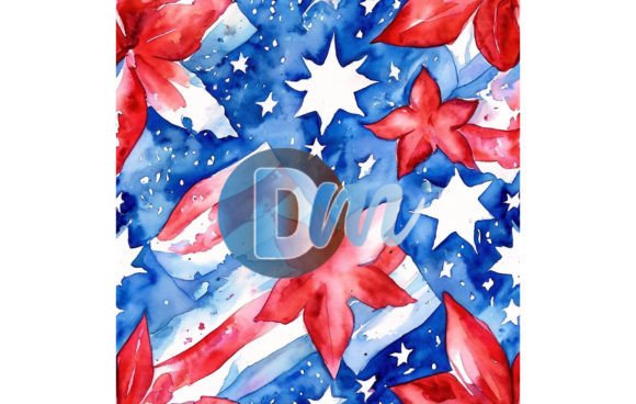Integrating 4th of July Seamless Pattern 103 into Professional Design Workflows