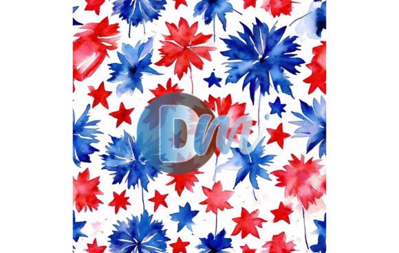 Integrating 4th of July Seamless Pattern 90 into Professional and Personal Design Projects