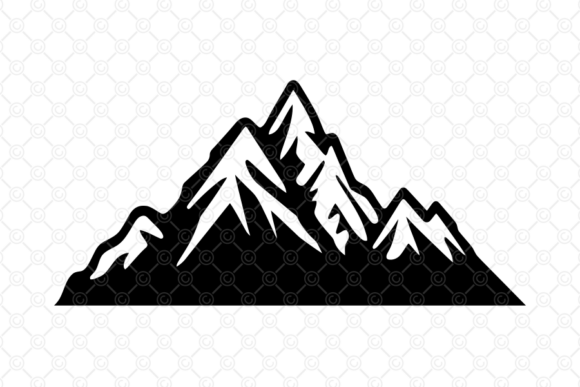 Integrating Mountain SVG - 021, Mountain Silhouette Into Professional Creative Workflows