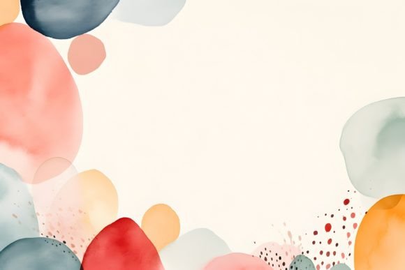 Integrating Pastel Boho Abstract Border Backgrounds into Modern Visual Communication