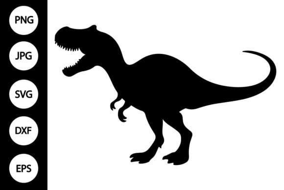 Silhouette Dinosaur SVG: Practical Design Applications