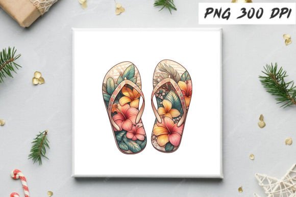Summer Flip Flop Sandal Clipart Design Guide