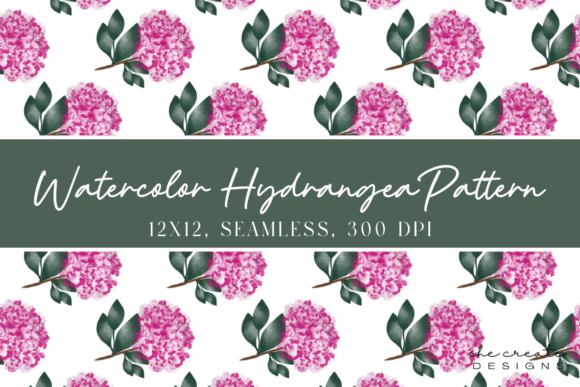 The Timeless Appeal of Watercolor Hydrangea Seamless Patterns in Modern Design