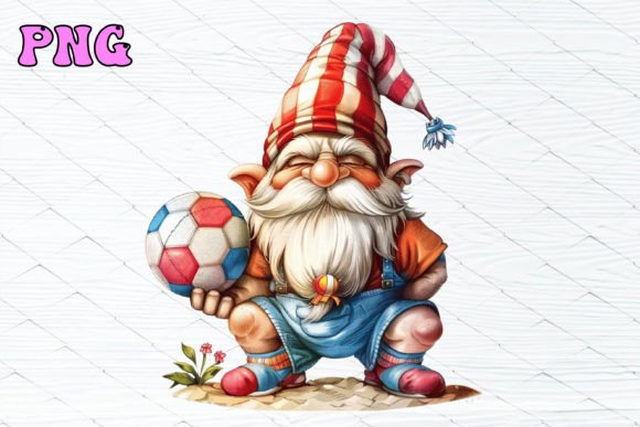 Watercolor Summer Gnome Clipart 4: Creative Uses