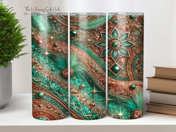 Western Glitter Tumbler PNG Design Guide